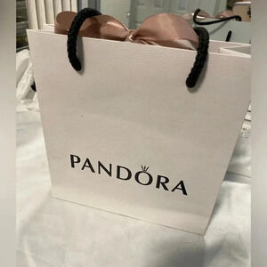 FREE 💗With Purchase💗 Pandora | Small bag with dusty pink ribbon